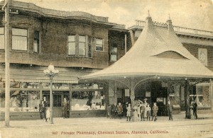 Prosser Pharmacy, Chestnut Station, Alameda, California       